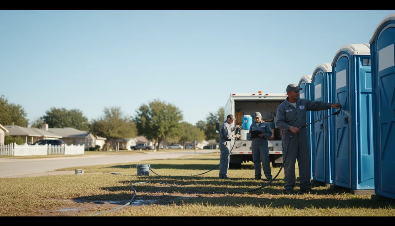 Long-Term Portable Toilet Rental in Saint Martinville, LA near me
